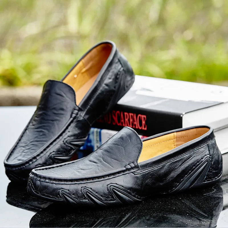 Herrenslipper aus hochwertigem Leder