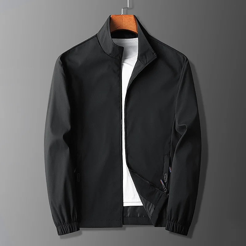 Veste Homme Amawinc Nordique Flair Slim Fit Léger Col Debout Poches Respirantes Confort