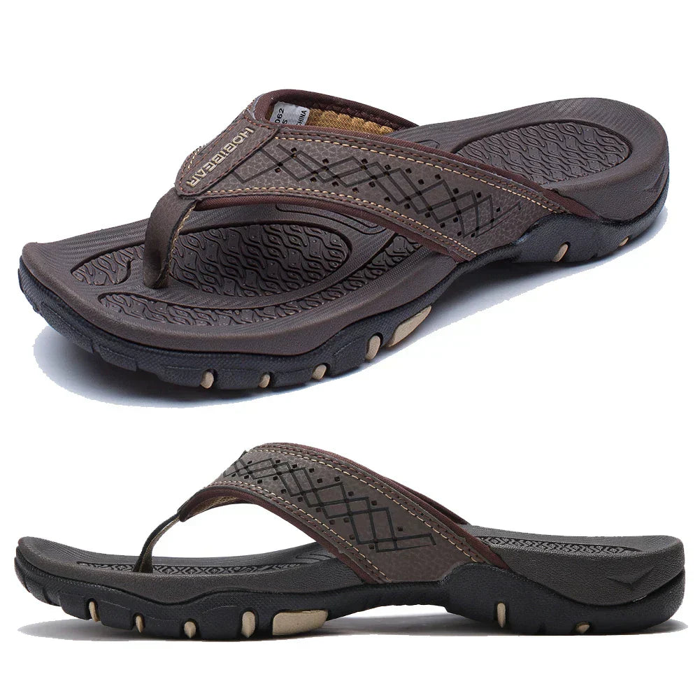 Bequeme und stützende Herren-Slipper mit ergonomischem Design