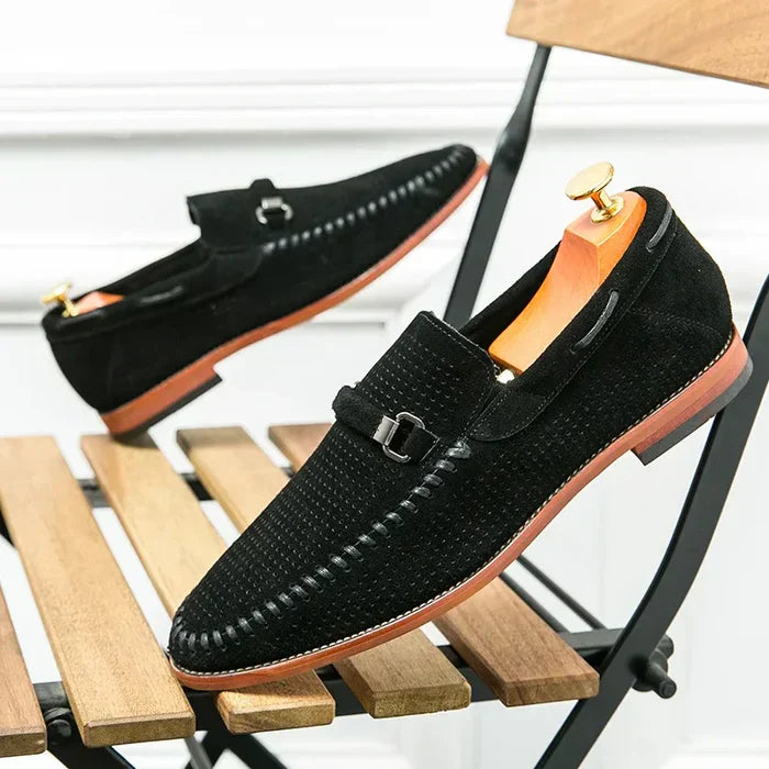 Echtleder-Herrenschuhe