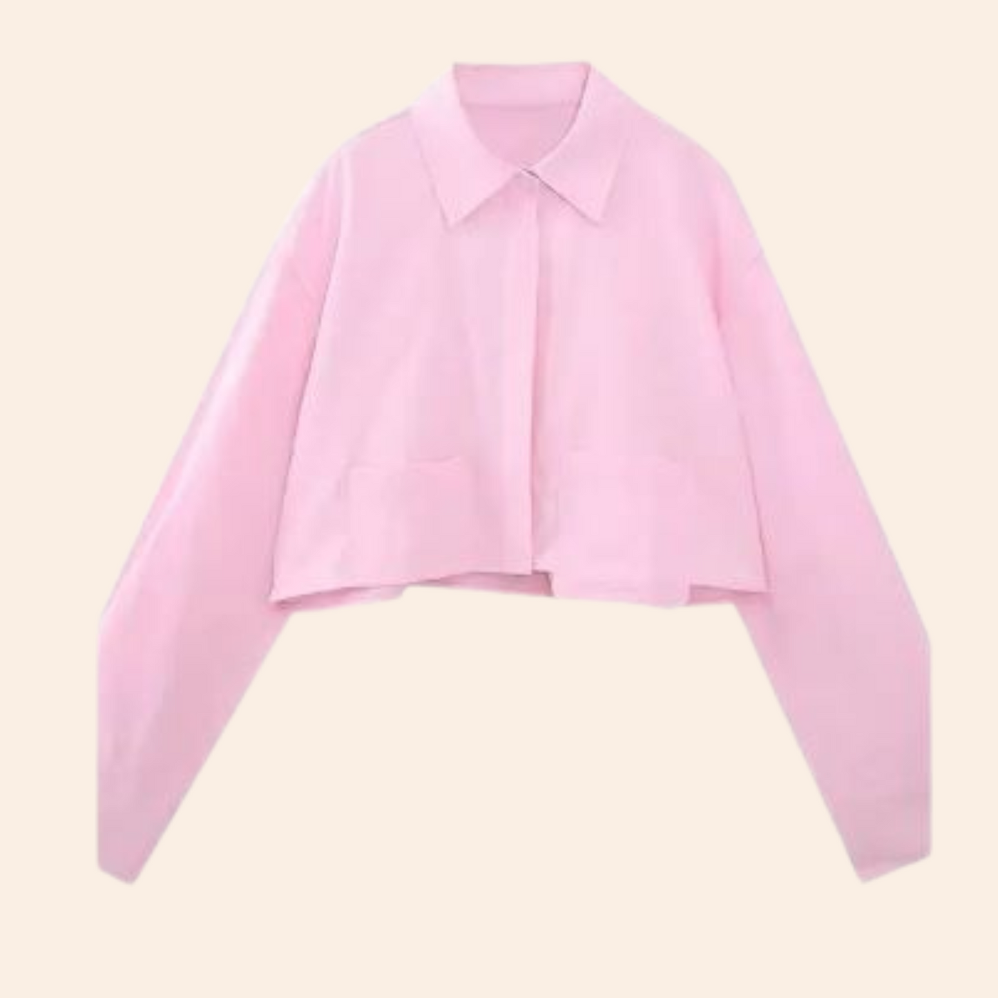 Adela Cropped Style Shirt