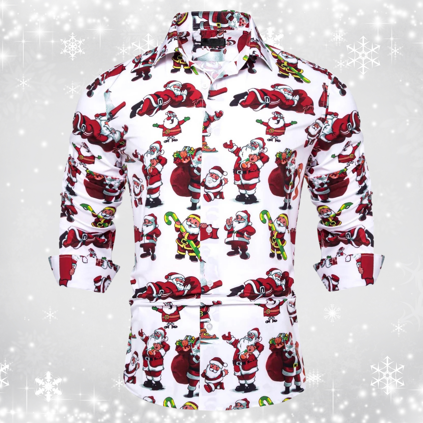 Zai - Weihnachts-Shirt mit Grafikdruck