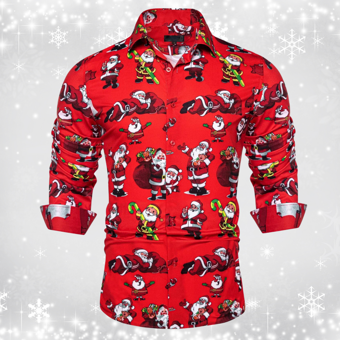 Zai - Weihnachts-Shirt mit Grafikdruck