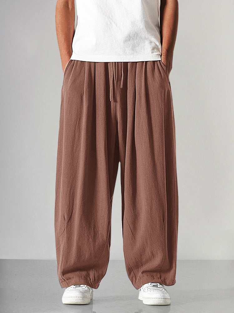 Baumwoll-Leinenhose Rocco