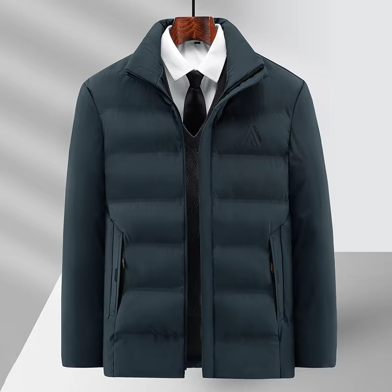 Amawinc Manteau En Polaire Luxe Pour Homme Pour Bureau et Loisir Chaleur Premium Style Sophistiqué