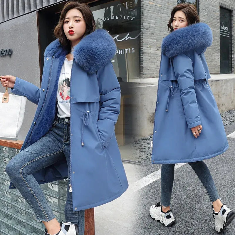 Yurek Winterjacke: warme Jacke mit Kapuze