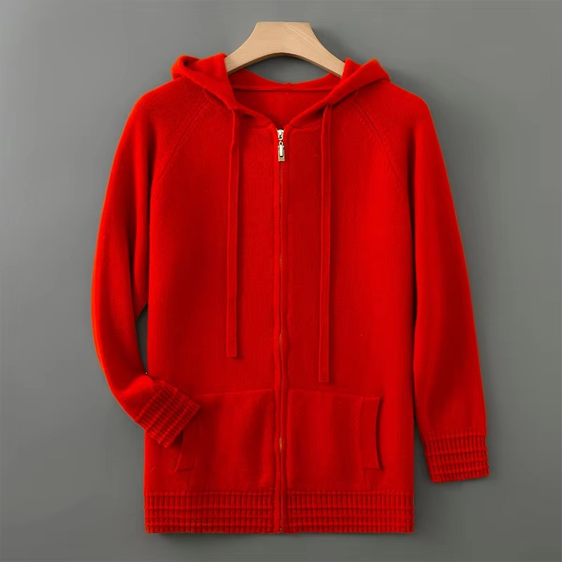 Cardigan En Laine Mérinos À Capuche Pour Homme Tailles S À XXXL Amawinc Chaud Et Raffiné