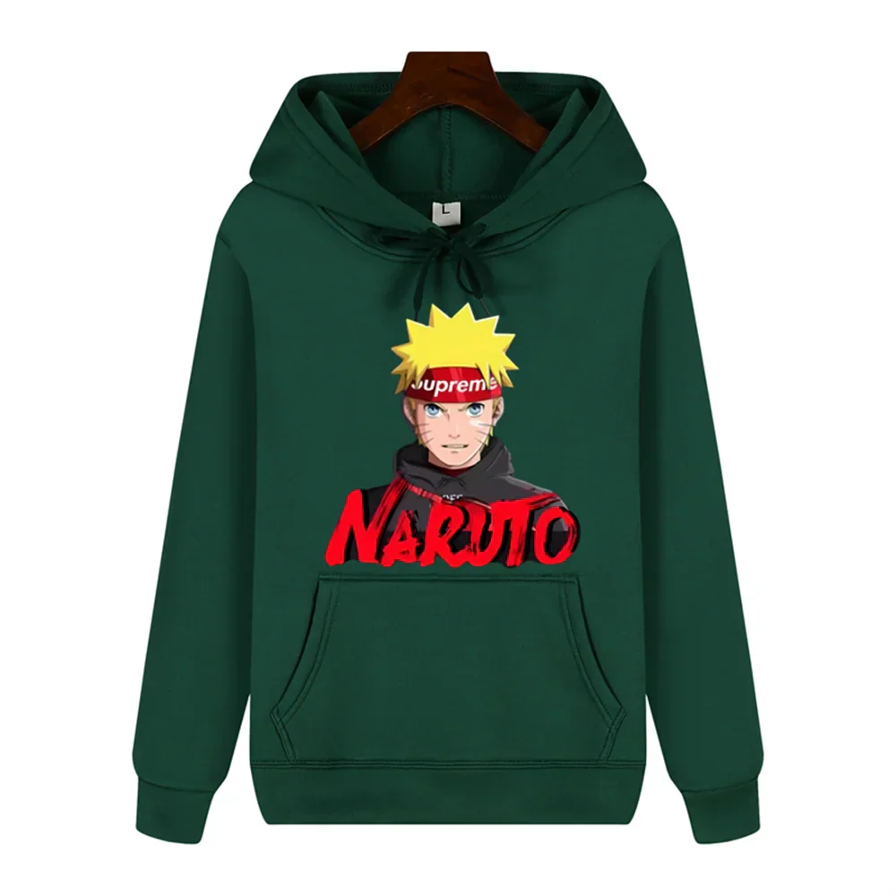 Benjamin Hoodie mit auffallendem Anime-Motiv