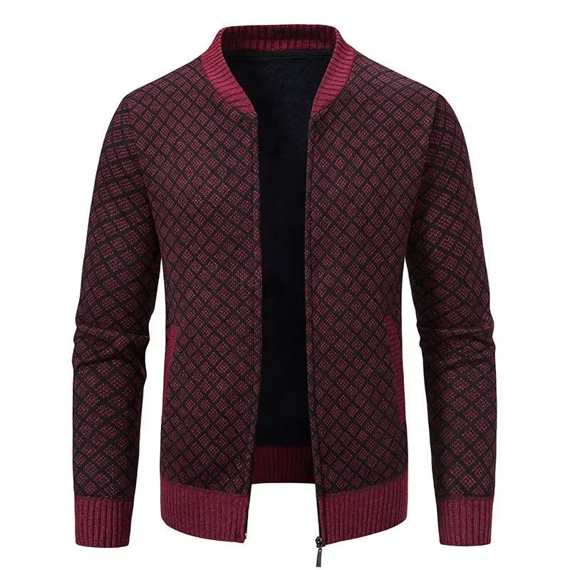 Herren Winterstrickjacke Anders – warm