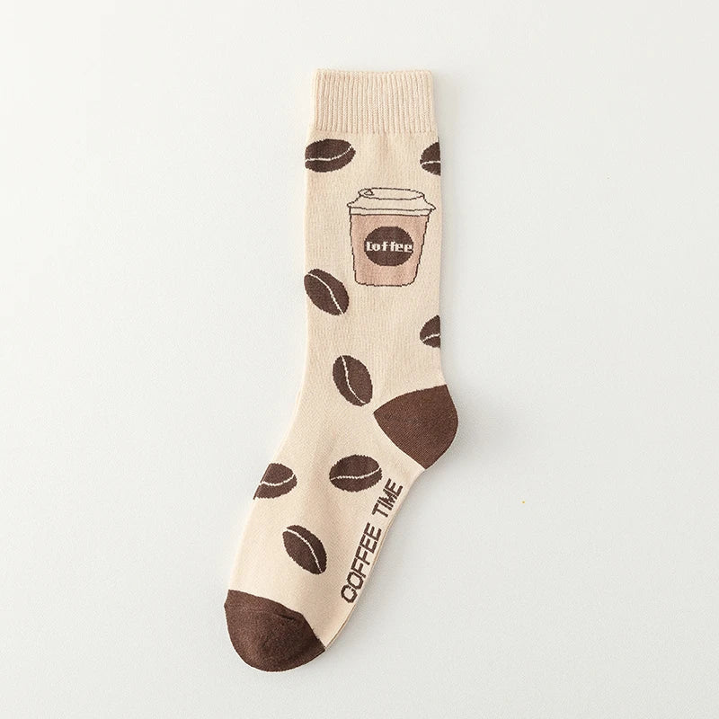 Chaussettes Morning Brew Crew Pour Amateurs De Café Design Tasse Café Marrant Et Confortable Pour Le Quotidien
