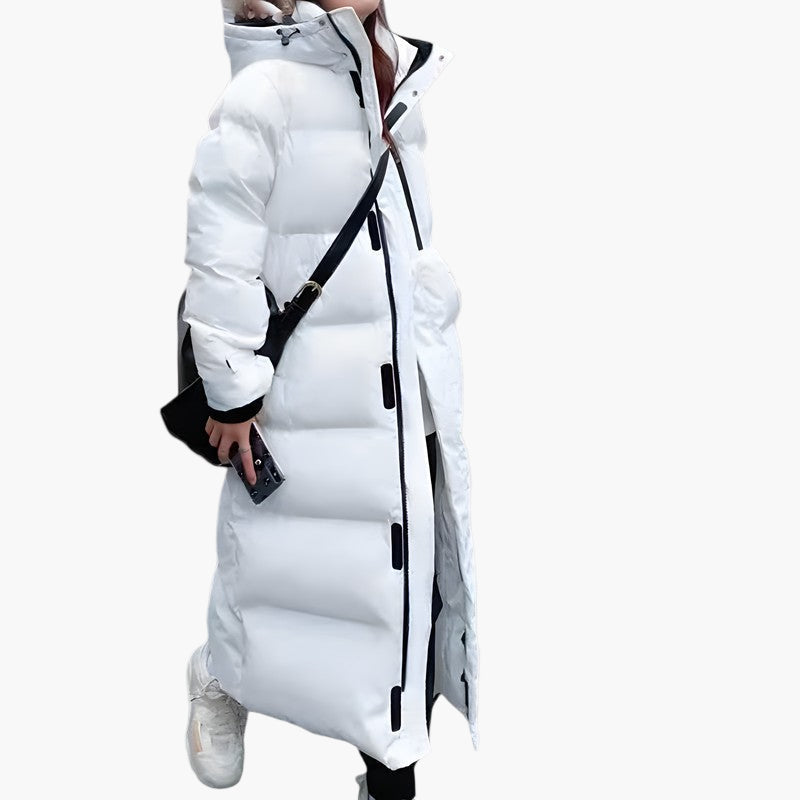 Riley Doudoune Matelassée À Capuche Pour Femmes Élégante Et Ultra Chaude Pour L Hiver