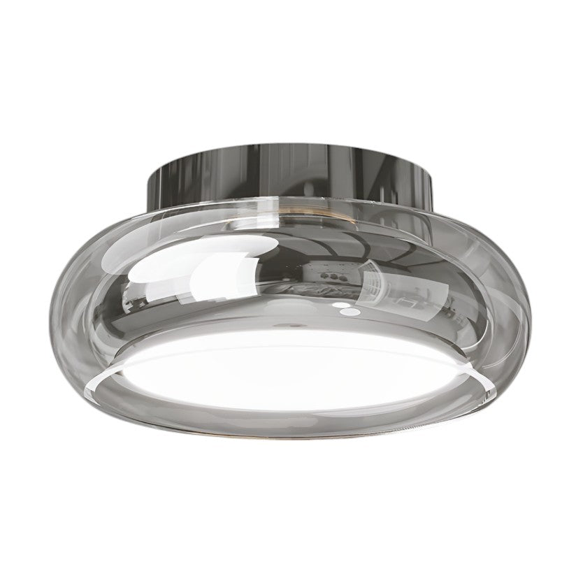 Kleine Vintage Acryl LED Deckenlampe