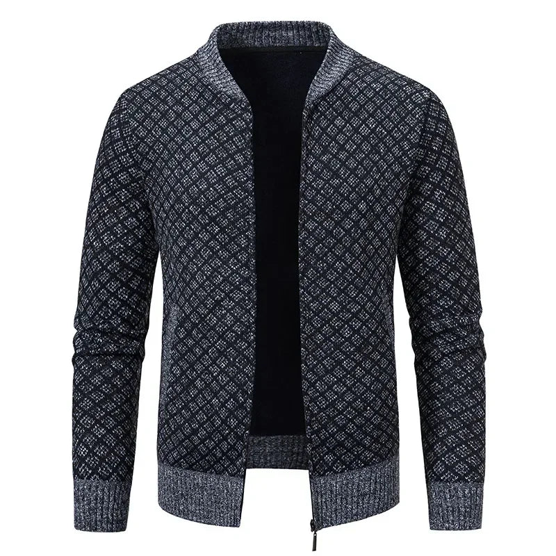 Herren Winterstrickjacke Anders – warm