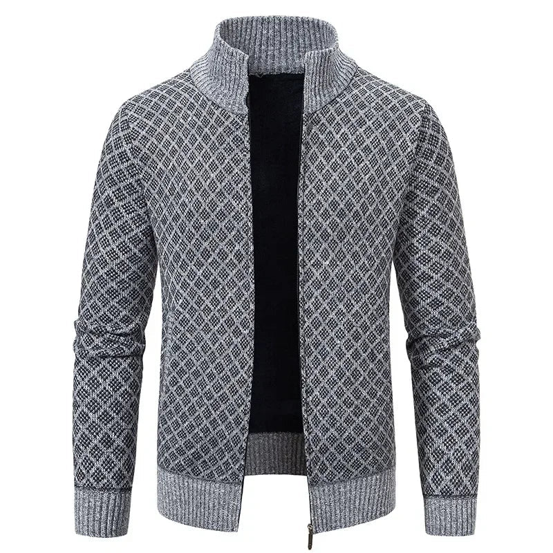 Herren Winterstrickjacke Anders – warm