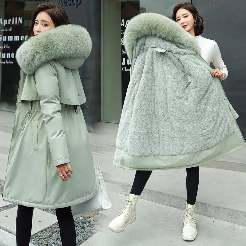 Yurek Winterjacke: warme Jacke mit Kapuze