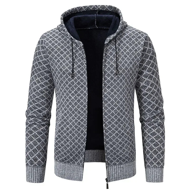 Herren Winterstrickjacke Anders – warm