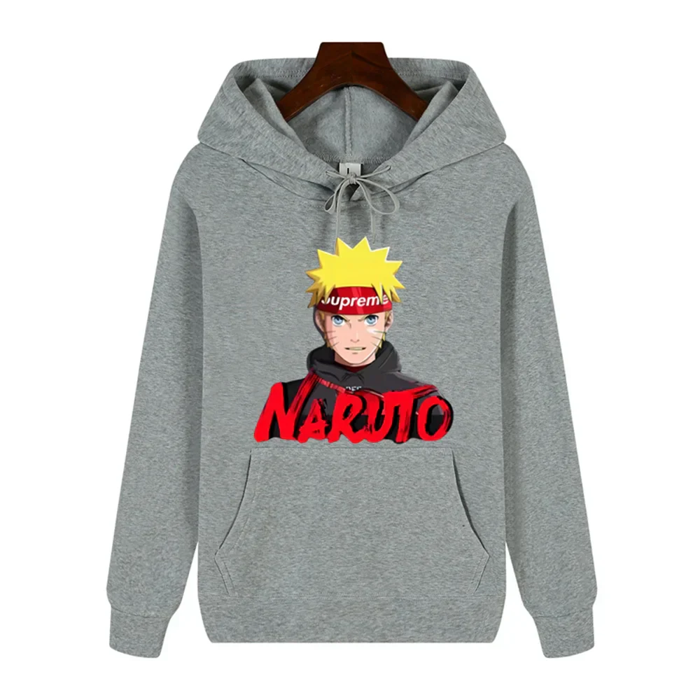 Benjamin Hoodie mit auffallendem Anime-Motiv