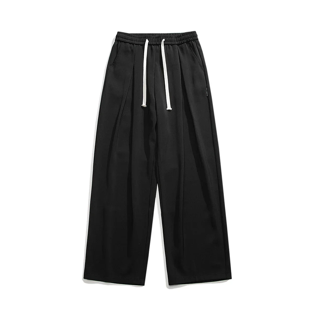 Pantalon De Sweat En Soie Glacée Lyndon Coupe Large Résistant Aux Plis Été Respirant