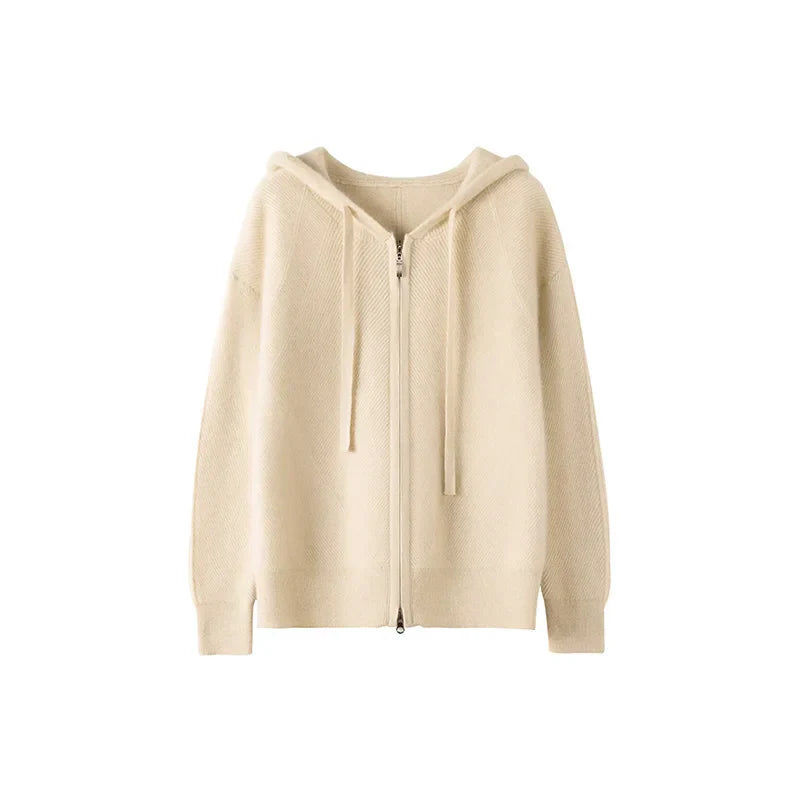 Pura Hoodie En Laine Mérinos 100 Pour Cent Capuche Chaud Doux Léger Et Respirant