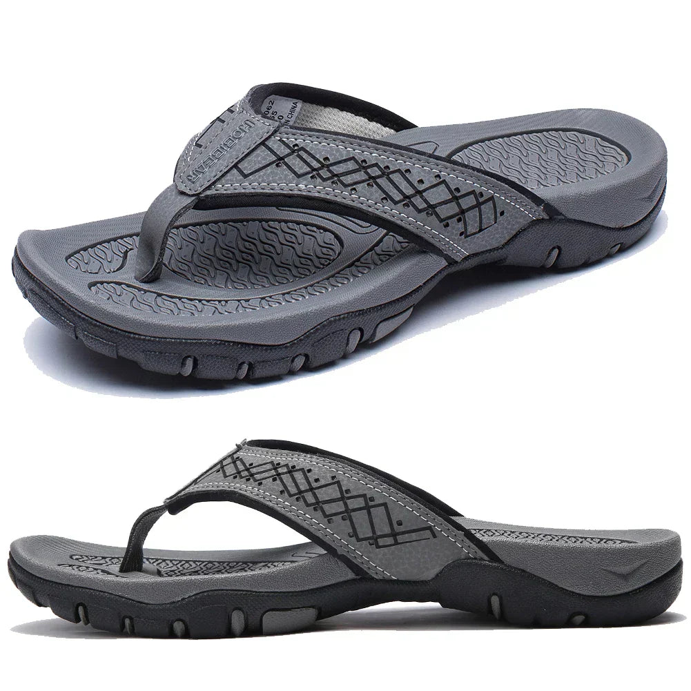 Bequeme und stützende Herren-Slipper mit ergonomischem Design