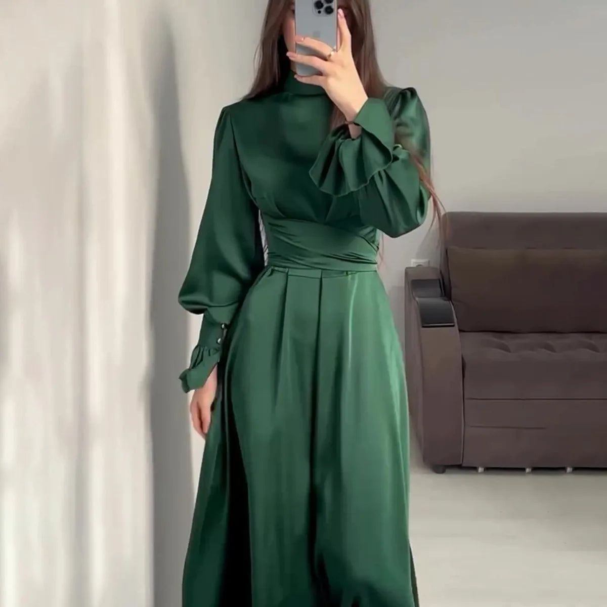 Schickes langes Abendkleid