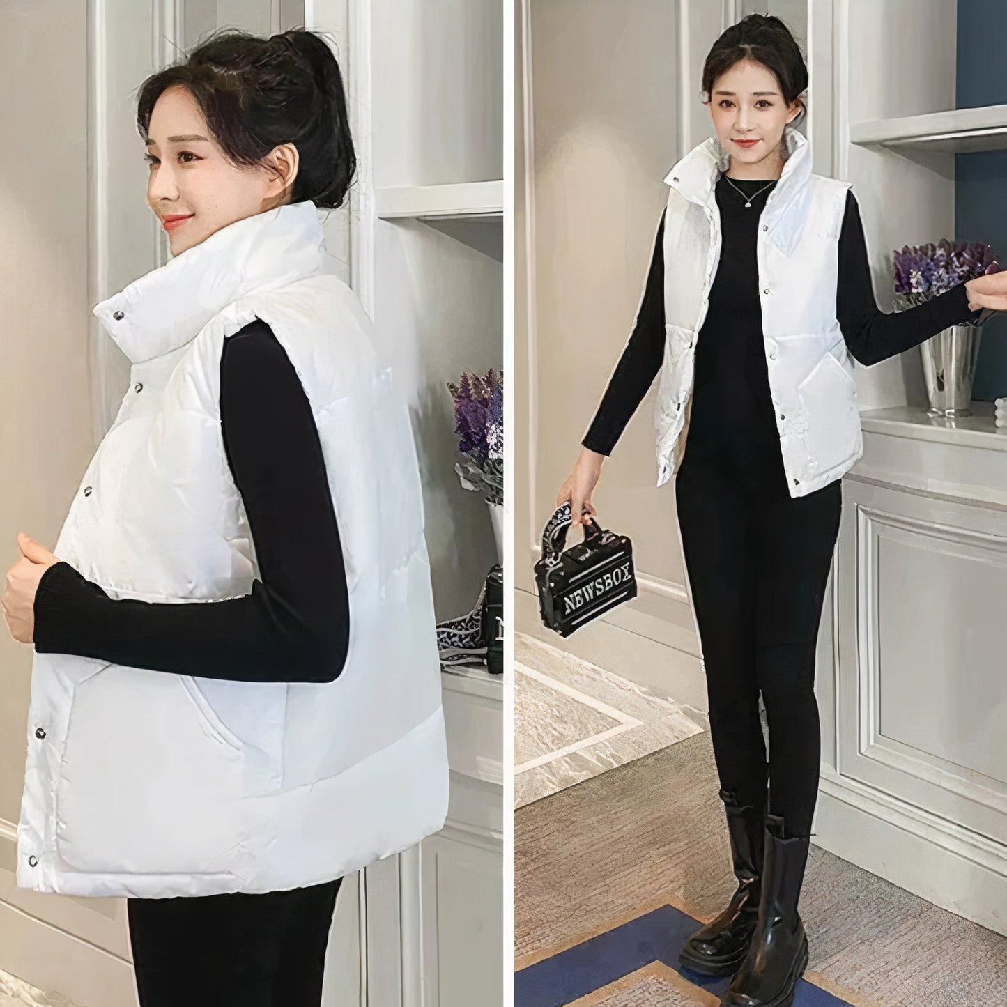 Damenjacke Trude: Lang & warm