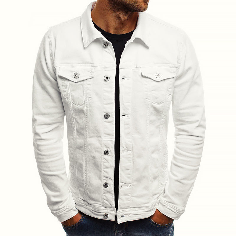 Veste En Jean Theodore Willow Classique Coupe Slim Avec Poches Avant Disponible En Quatre Coloris