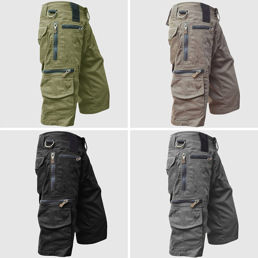 Shorts Scout Tireur Theodore Willow En Coton Avec Poches Multiples Zip Pour Été Aventure Et Style