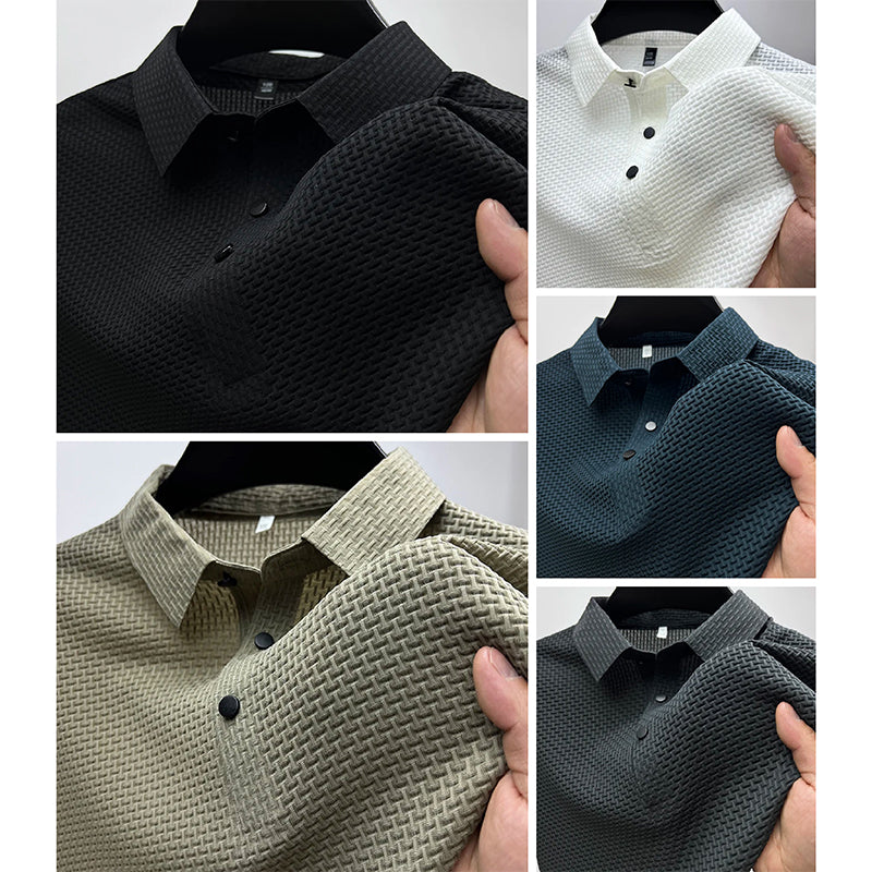 Theodore Willow Venice Polo À Manches Courtes Polyester Collection Multicolore Homme