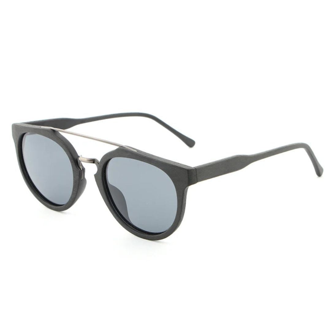Lunettes De Soleil Polarisées Timberline En Monture Bois Léger Confort Et Protection UV400 Pour Toutes Occasions