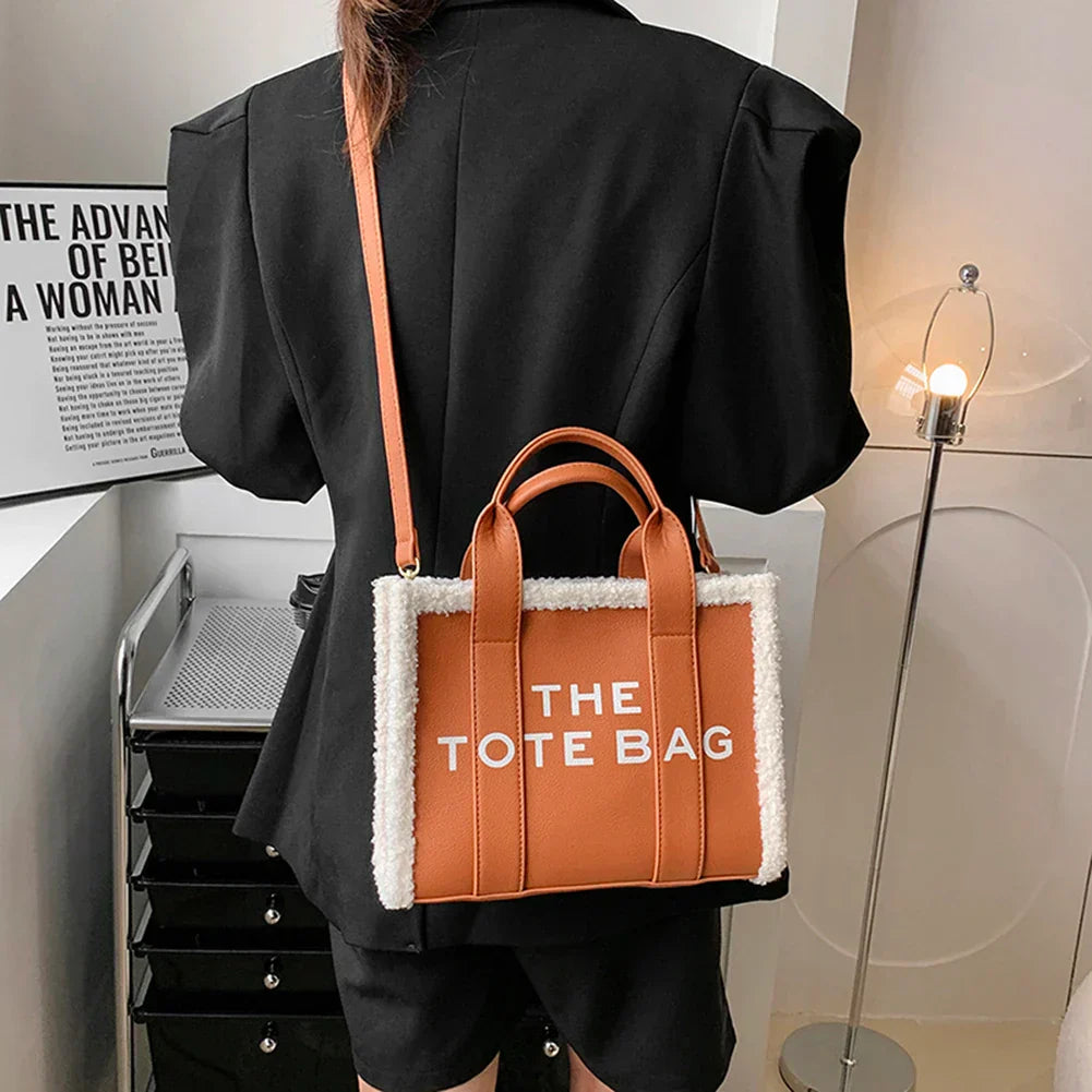 Luxe Crossbody Tote Bag