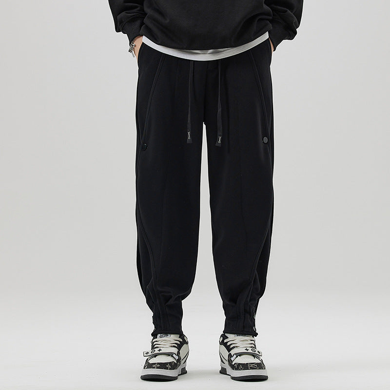 Joggeurs Urbains À Coupe Tapered Confortables Avec Taille Élastique Et Cordons Ajustables