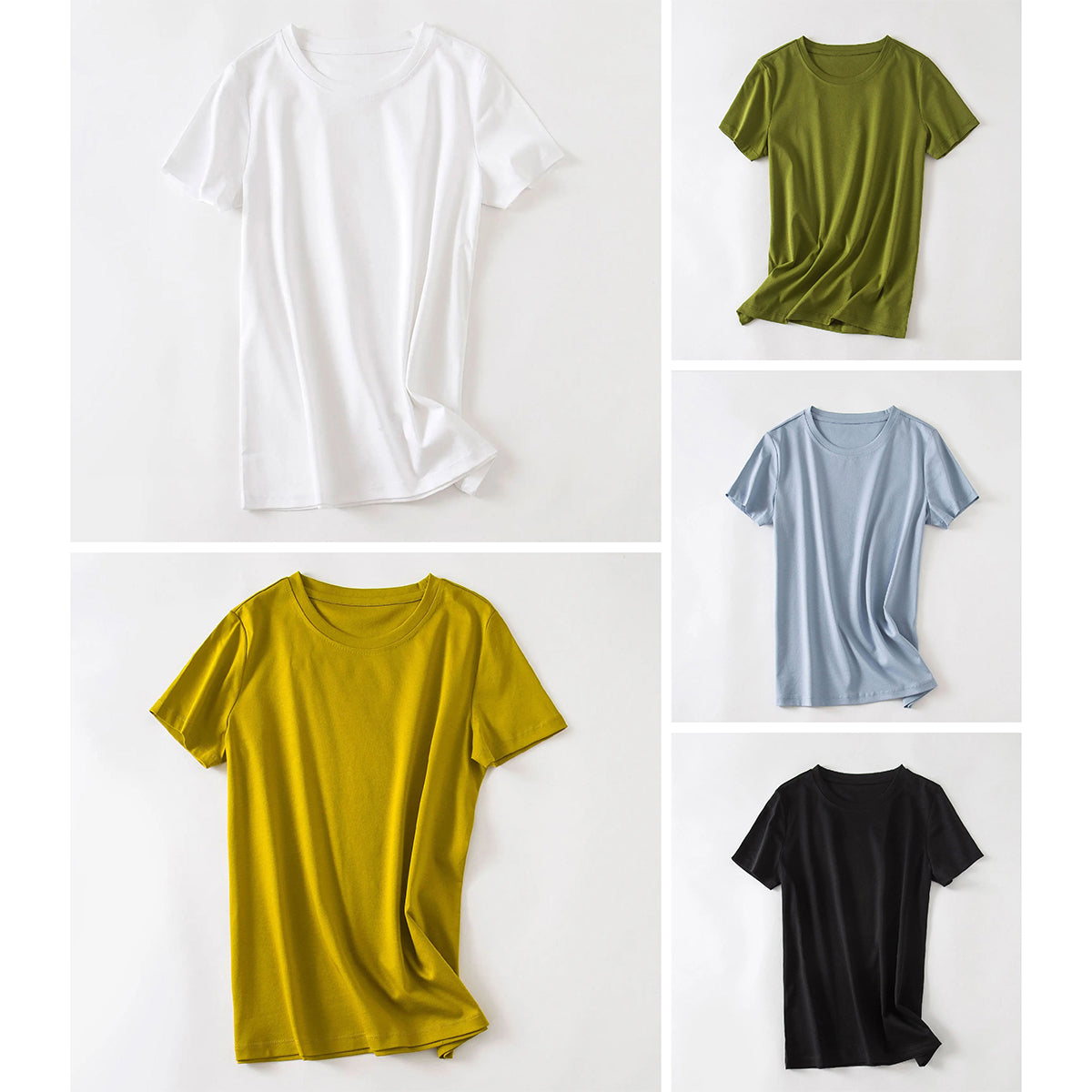 T Shirt Minimaliste Valentina Rossi Collection Luxe Confort Extrême Surface Douce Look Épuré Pour Toutes Occasions
