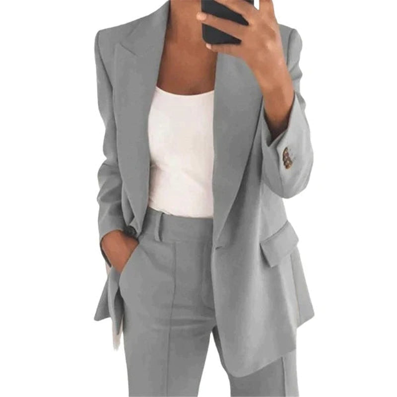 Damen Blazer-Set Avelena: Elegante Jacke und Hose