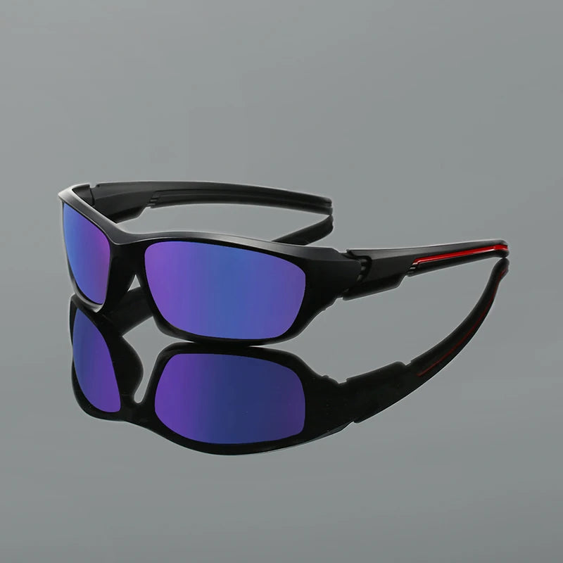 Lunettes de Soleil Vexon Edgecut Frames Acétate Mat Angulaires pour Style Audacieux UV400 Protection