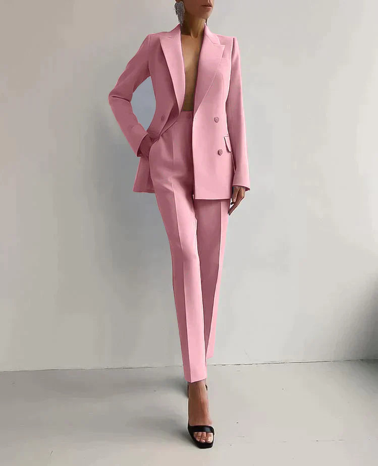 Zweiteiliger Damen-Anzug: Blazer und Bleistiftrock