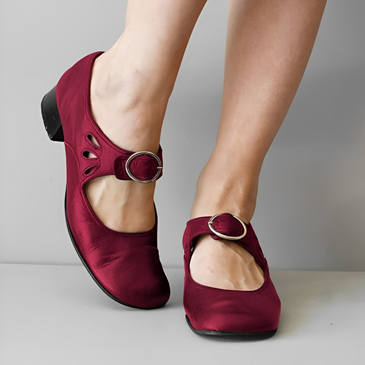 Edle Velana Damenschuhe mit Schnalle