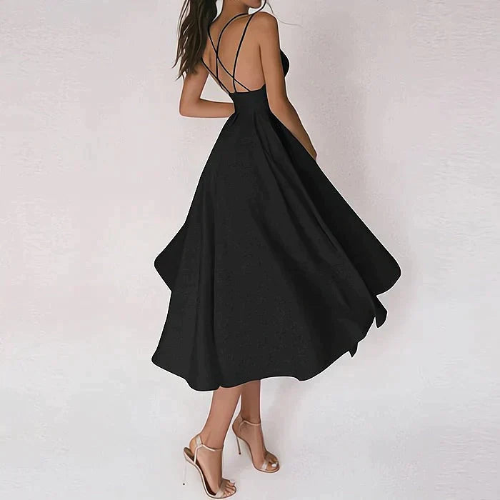 Sophie: Elegantes Kleid mit V-Ausschnitt