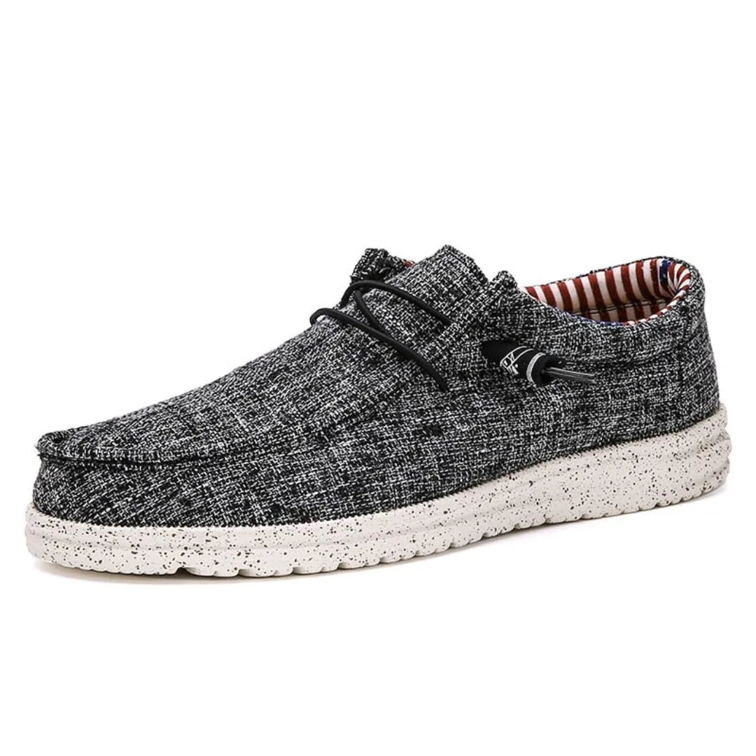 Mocassins Décontractés Zeke Ease Ultra Léger Denim Empeigne Respirante Semelle Intérieure Confortable Semelle Amortissante