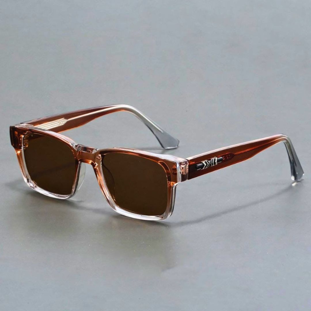 Lunettes De Soleil Zephyr Gradient Cadre Carré Ultra Légères Confortables Et Résistantes Aux Impacts