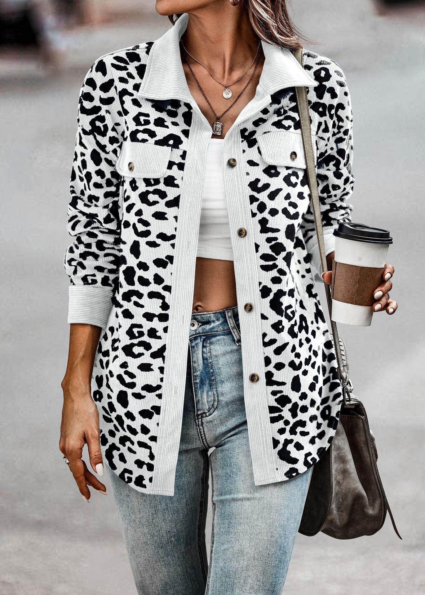 Yuria Dschungel Chic Leopard Jacket