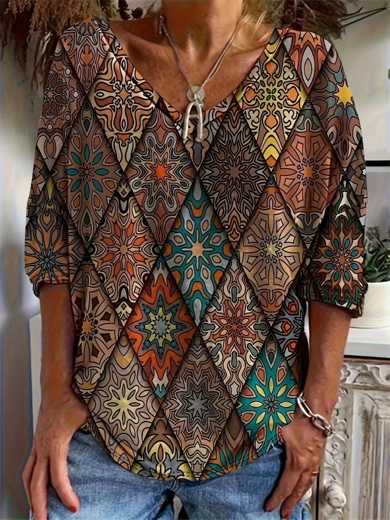 Yvencia Damen Top