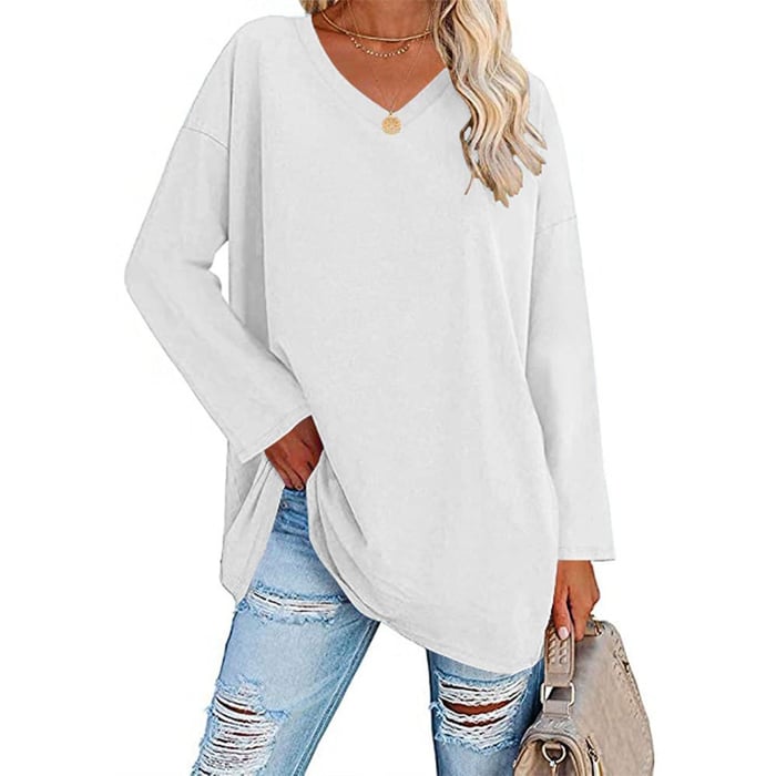 Yesenia: Modernes Stricktop mit V-Ausschnitt