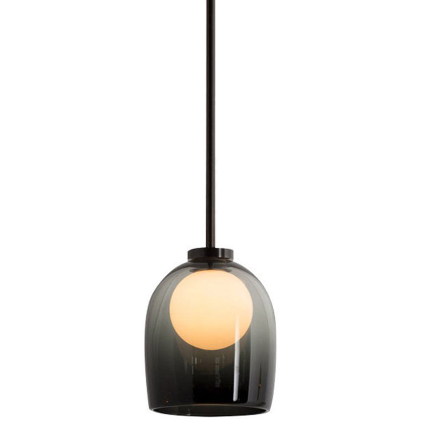 Glaskugelleuchte, moderne Pendelleuchte