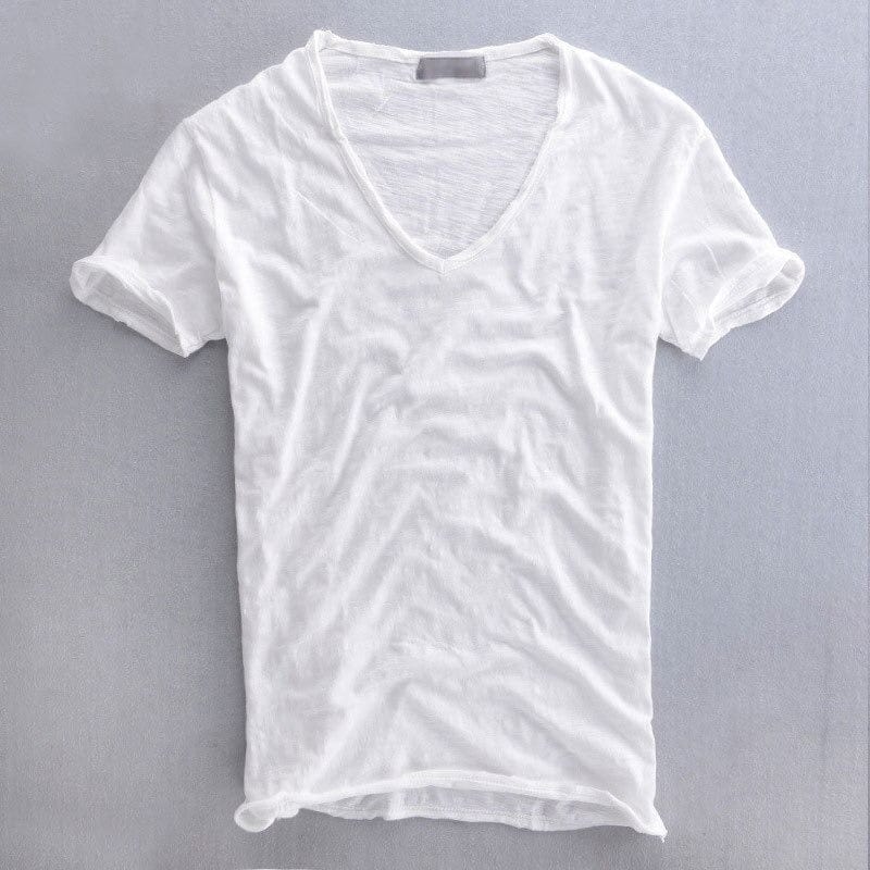 Herren T-Shirt von Archie: Klassisches, figurbetontes Shirt aus weichem Stoff