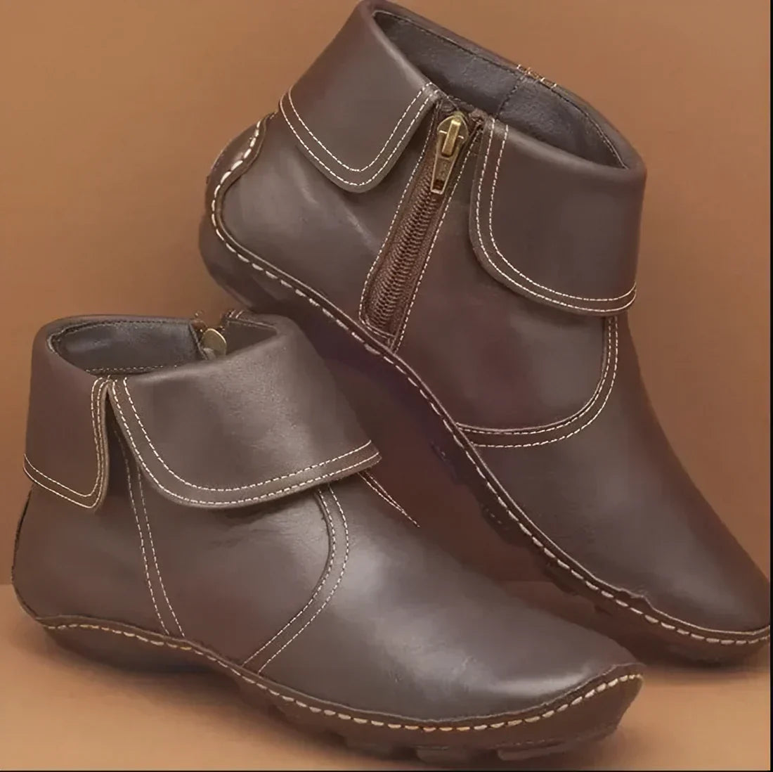 Agnes Damen-Stiefel mit rutschfester Sohle