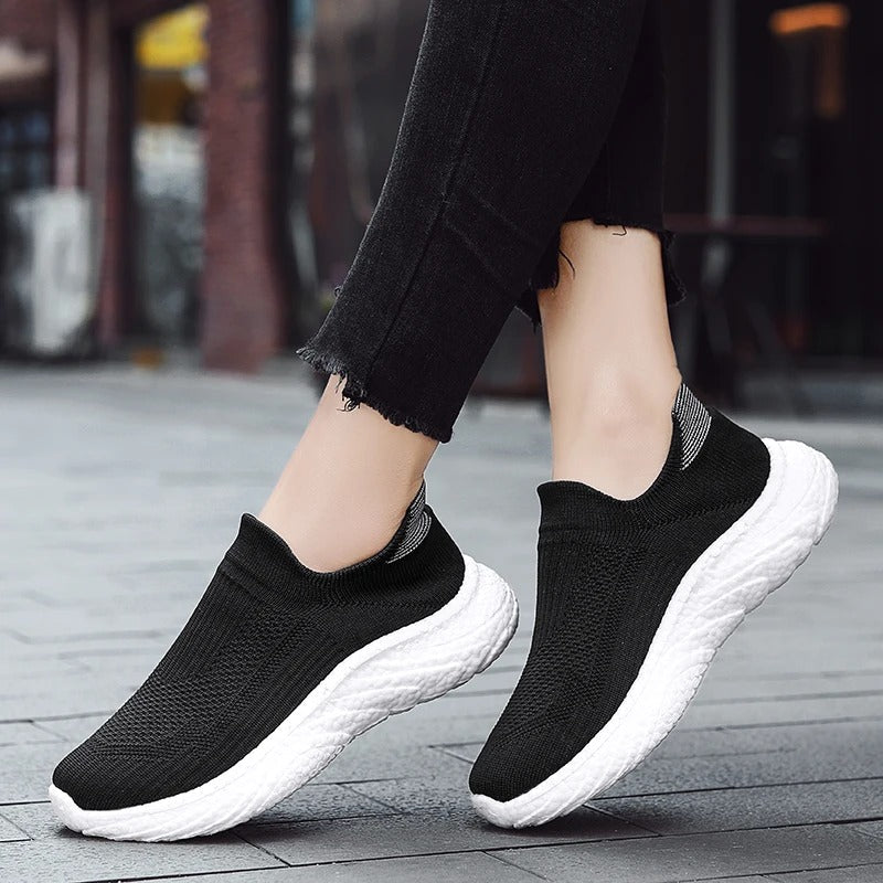 Bequeme, atmungsaktive orthopädische Strick-Schuhe von Jaeva