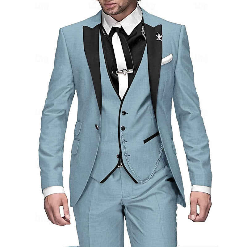 Oliver Costume Trois Pièces En Lin Pour Homme Blazer Gilet Pantalon Bordeaux Idéal Mariages Affaires