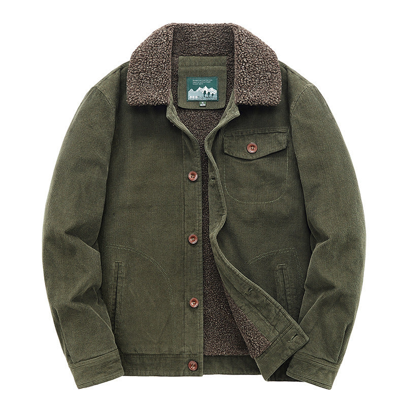 Herren-Cordjacke im Retro-Stil von Winston
