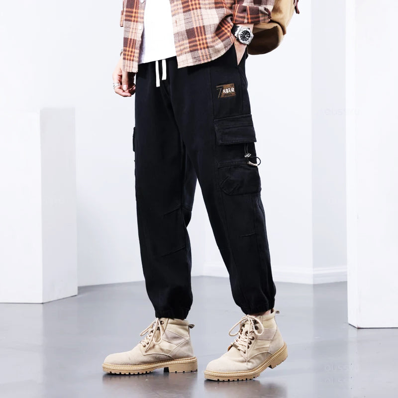 Kellan Pantalon Cargo Premium Coton De Travail Confortable Et Tendance Tailles XS À 4XL